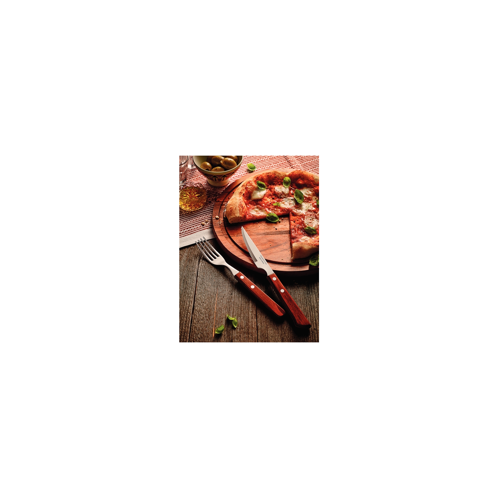 Набір столових приборів Tramontina Barbecue Polywood 12 предметів горіх (21199/909) зображення 3
