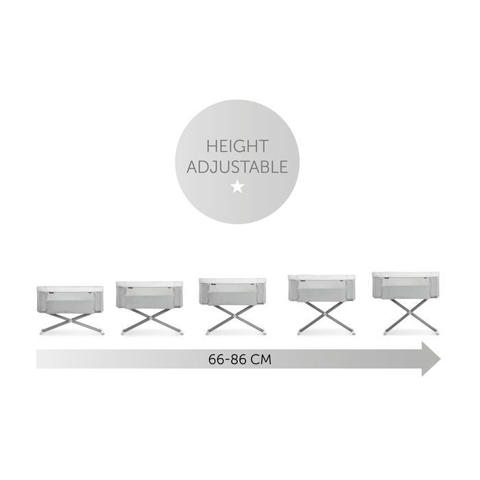 Кроватка Hauck Face to Me 2 Melange Grey (60853-1) изображение 11