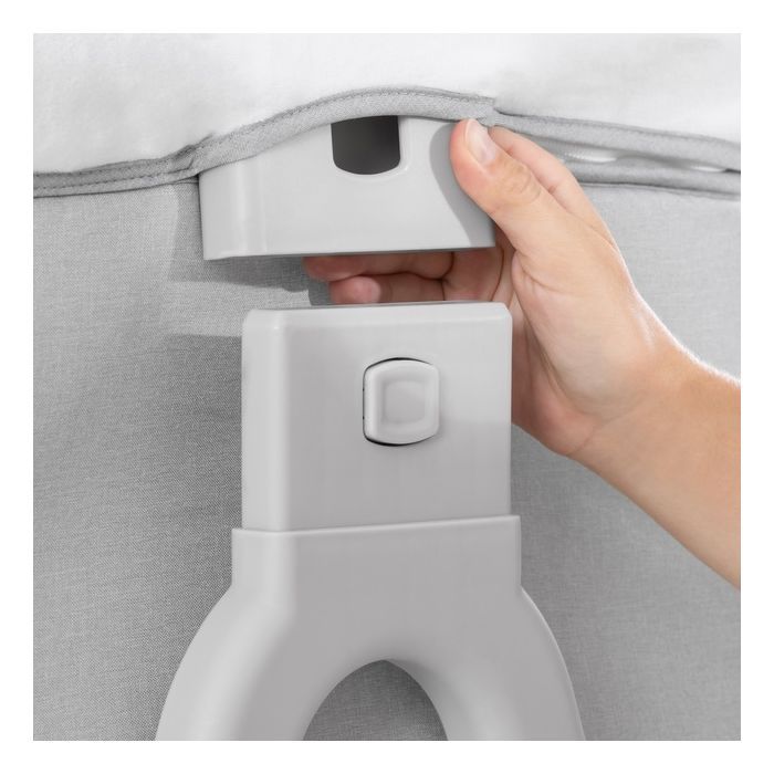 Кроватка Hauck Face to Me 2 Melange Grey (60853-1) изображение 8