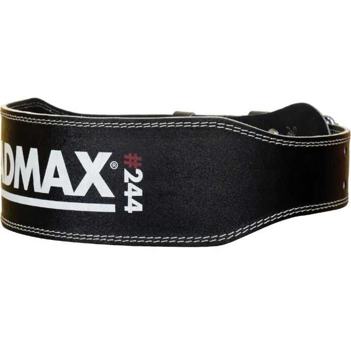 Атлетичний пояс MadMax MFB-244 Sandwich шкіряний Black XXL (MFB-244_XXL)