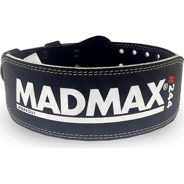 Атлетичний пояс MadMax MFB-244 Sandwich шкіряний Black XXL (MFB-244_XXL) зображення 7