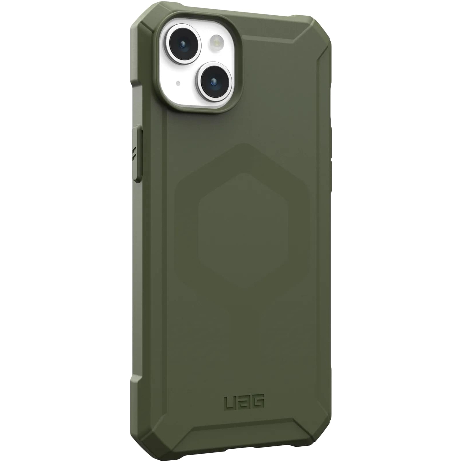 Чохол до мобільного телефона UAG Apple iPhone 15 Plus Essential Armor Magsafe, Olive Drab (114307117272) зображення 3
