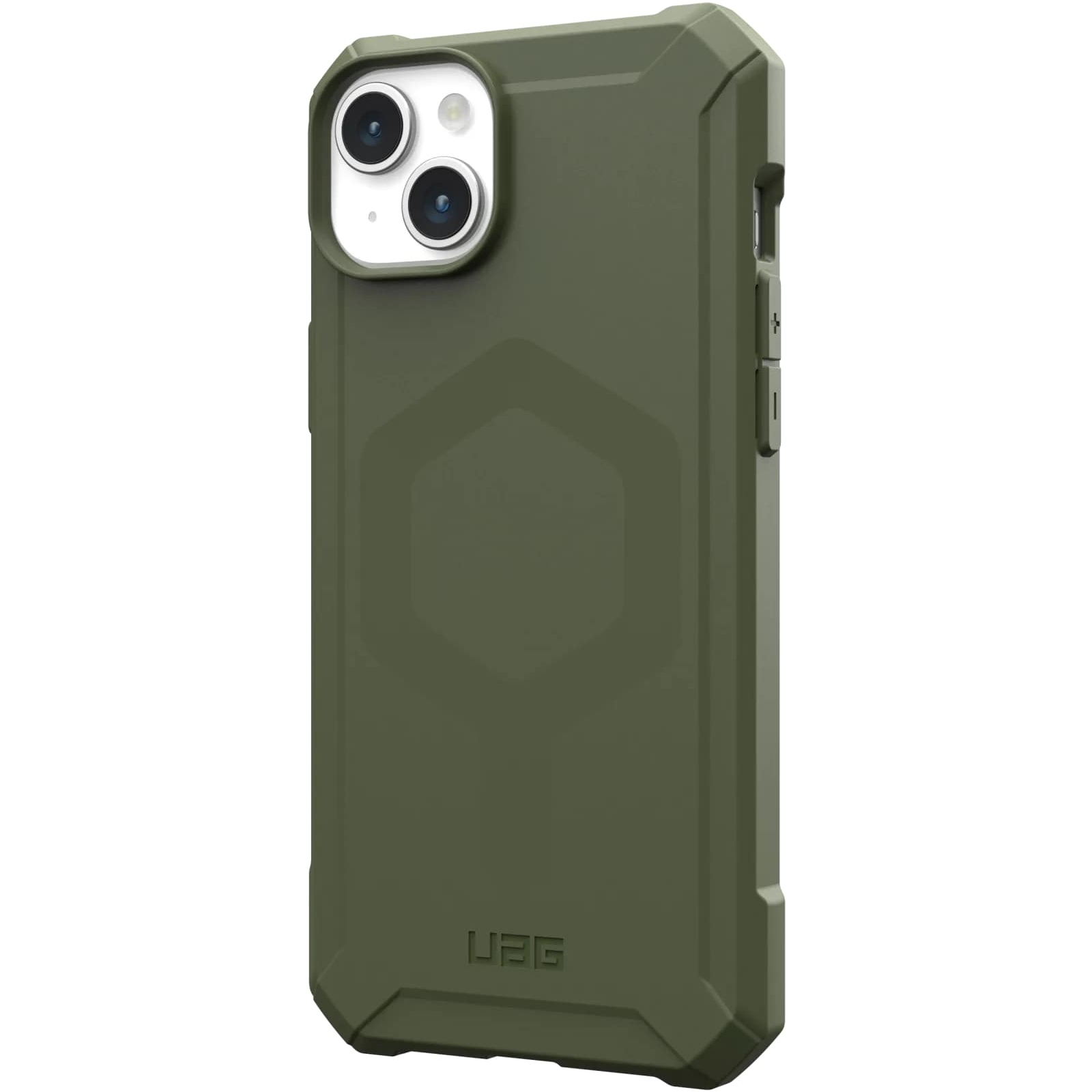 Чохол до мобільного телефона UAG Apple iPhone 15 Plus Essential Armor Magsafe, Olive Drab (114307117272) зображення 4