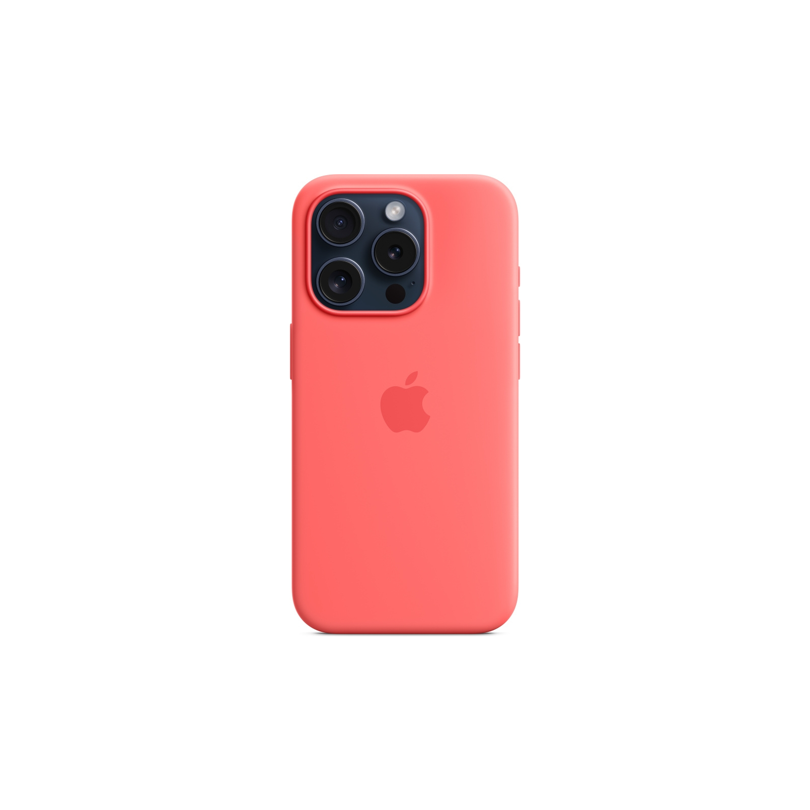 Чохол до мобільного телефона Apple iPhone 15 Pro Silicone Case with MagSafe Orange Sorbet (MT1H3ZM/A) зображення 2