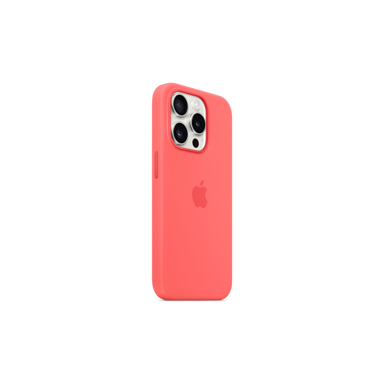 Чехол для мобильного телефона Apple iPhone 15 Pro Silicone Case with MagSafe Orange Sorbet (MT1H3ZM/A) изображение 5