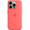 Чехол для мобильного телефона Apple iPhone 15 Pro Silicone Case with MagSafe Guava (MT1G3ZM/A)