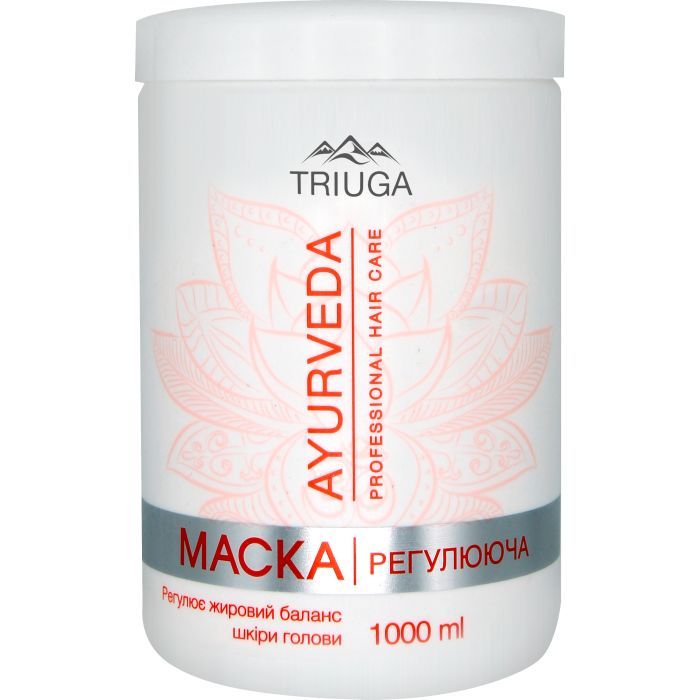Маска для волос Triuga Ayurveda Регулирующая 1000 мл (8908003544861)