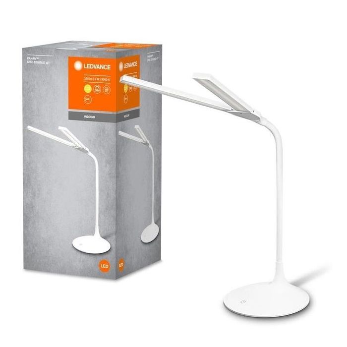 Настільна лампа LEDVANCE Panan Disc Double LED 5Вт 3000К (4058075301733) зображення 3