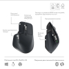 Комплект Logitech MX Keys S Plus Palmrest Wireless UA Graphite (920-011614) зображення 7