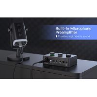 Мікшерний пульт Fifine Sound Card SC1 Black (SC1) зображення 11