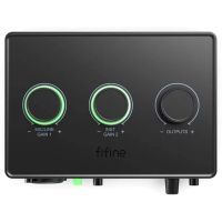 Мікшерний пульт Fifine Sound Card SC1 Black (SC1) зображення 2