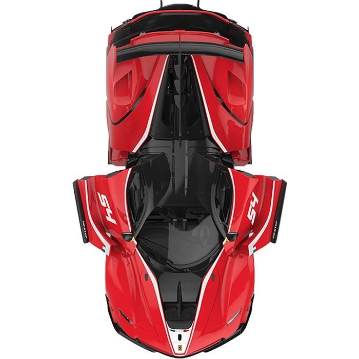 Радиоуправляемая игрушка Rastar Ferrari FXXK конструктор 1:18 (96900) изображение 10