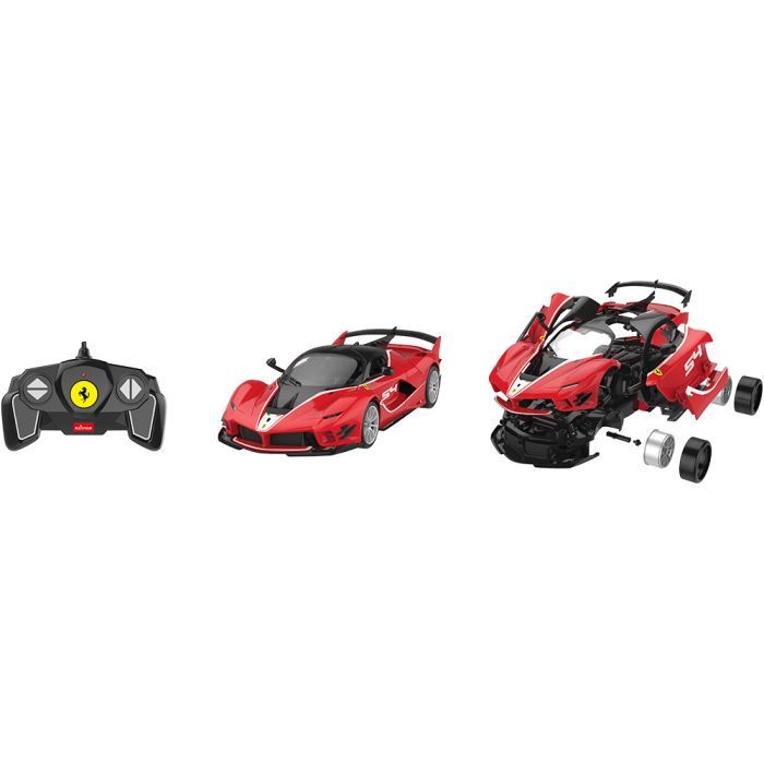 Радиоуправляемая игрушка Rastar Ferrari FXXK конструктор 1:18 (96900) изображение 11