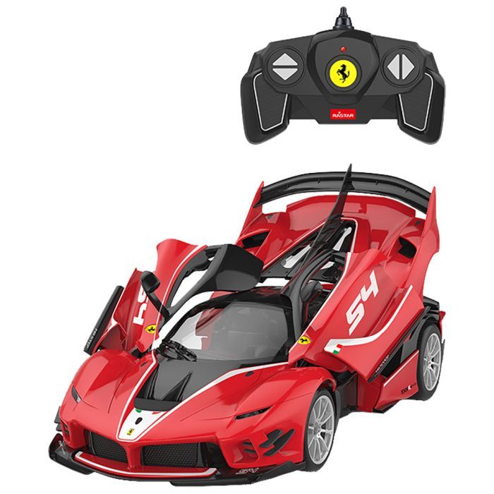 Радиоуправляемая игрушка Rastar Ferrari FXXK конструктор 1:18 (96900) изображение 3