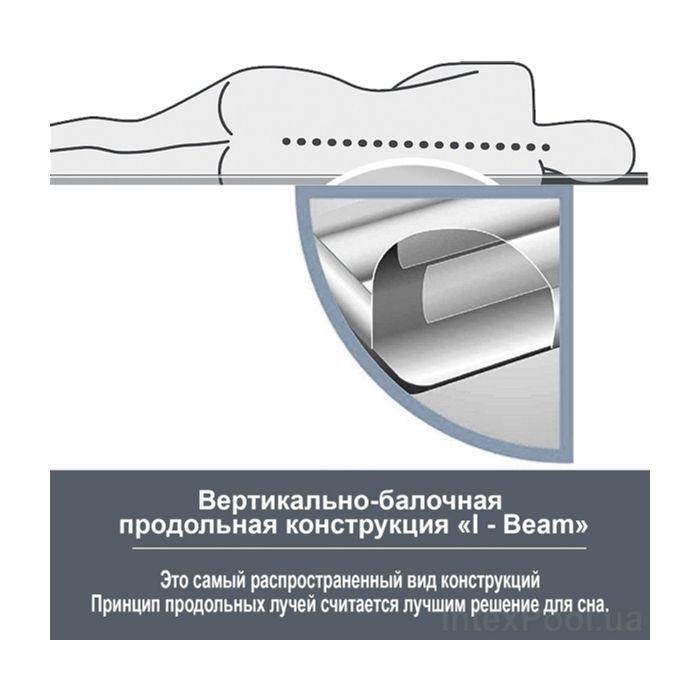 Матрас надувной BestWay Pavillo велюр Синій 137 х 191 х 30 см (BW 67681) изображение 3