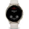 Смарт-часы Garmin Venu 3S, Ivory + Soft Gold, GPS (010-02785-04) изображение 2
