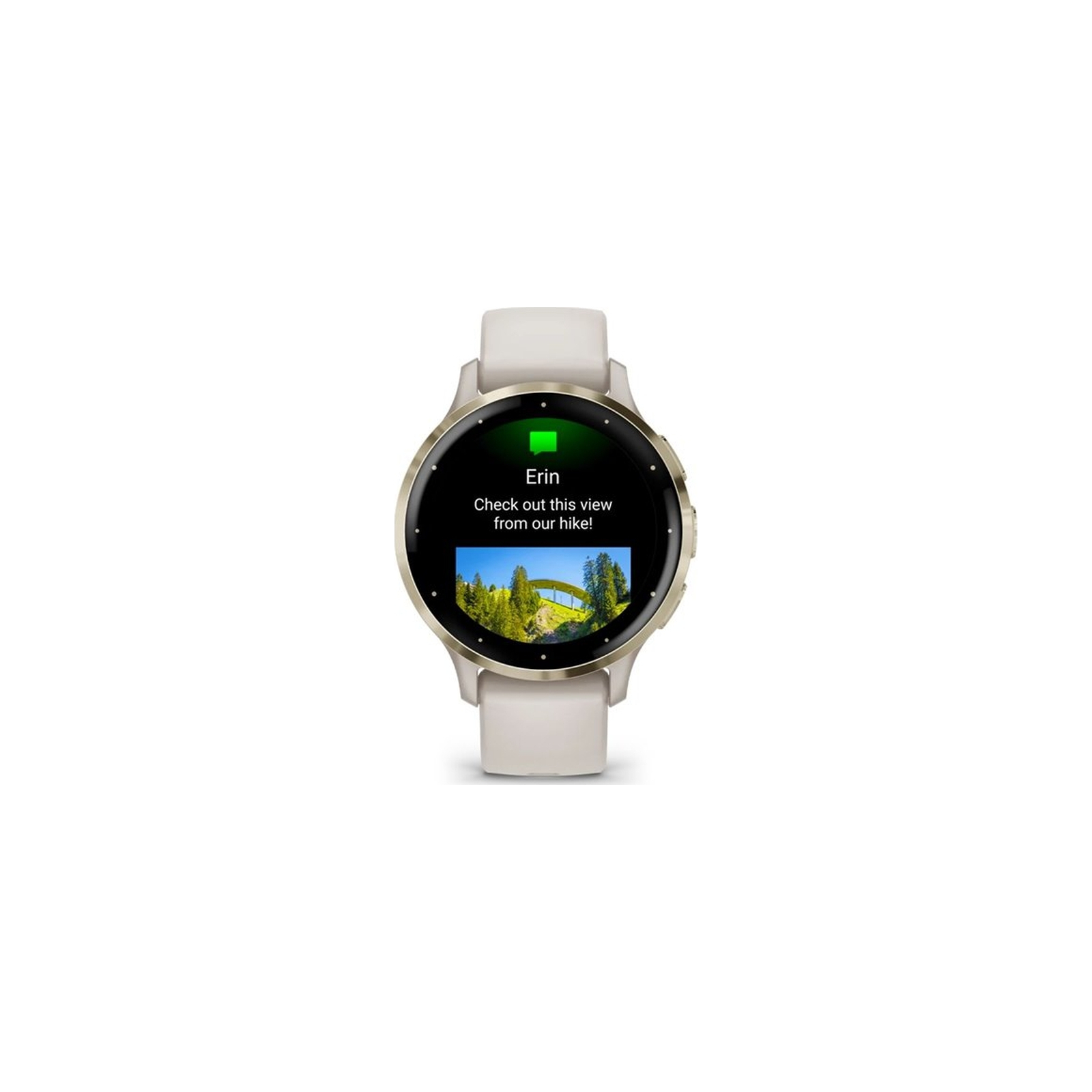 Смарт-годинник Garmin Venu 3S, Ivory + Soft Gold, GPS (010-02785-04) зображення 7