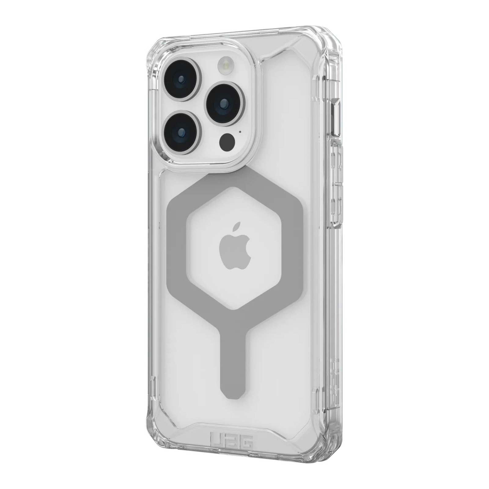 Чохол до мобільного телефона UAG Apple Iphone 15 Pro Plyo Magsafe Ice/Silver (114286114333) зображення 8