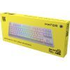Клавиатура Hator Skyfall 2 TKL Pro Orange USB White (HTK-751) изображение 6