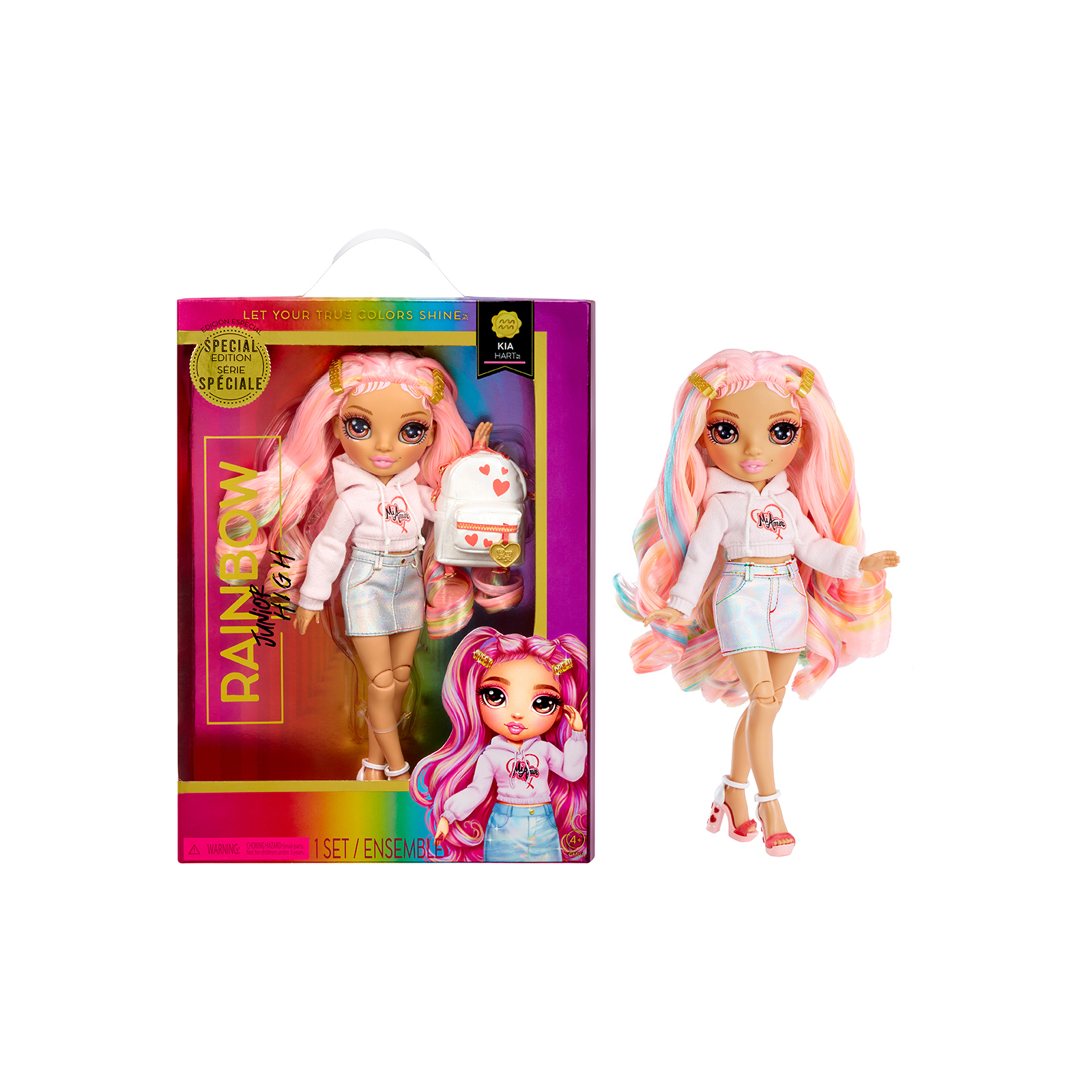 Кукла Rainbow High серии Junior High - Киа Харт (590781)
