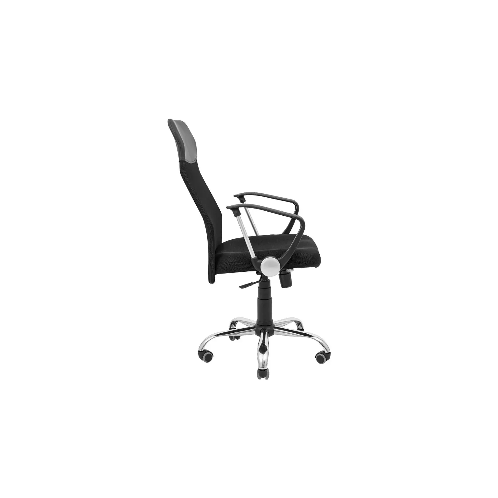 Офісне крісло Richman Ультра Ю Хром M-1 (Tilt) Сітка чорна + зелена (ADD0003103) зображення 3