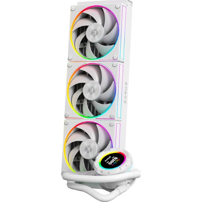 Система жидкостного охлаждения ID-Cooling SL360 WHITE изображение 2