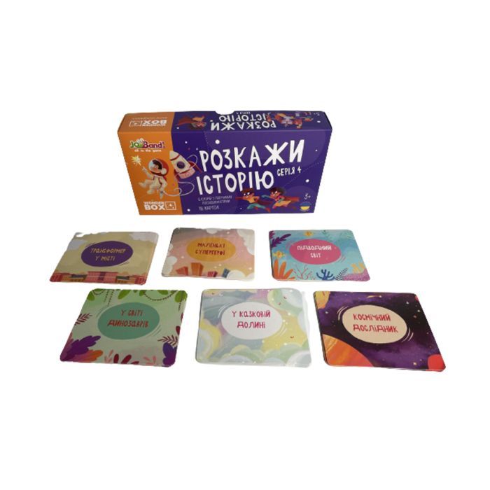 Настольная игра JoyBand Набор логических карт Расскажи историю Серия №4 (WB104) изображение 3