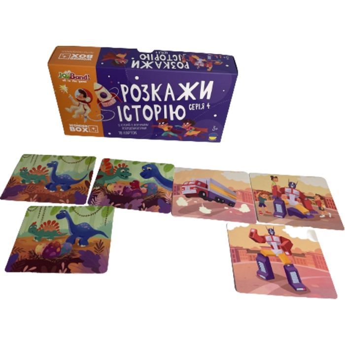 Настольная игра JoyBand Набор логических карт Расскажи историю Серия №4 (WB104) изображение 4