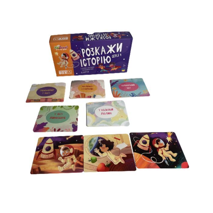 Настольная игра JoyBand Набор логических карт Расскажи историю Серия №4 (WB104) изображение 5