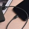 Дата кабель USB 2.0 AM to Lightning 1.0m BX19 Benefit 3A Black BOROFONE (BX19LB) изображение 4