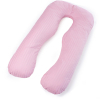 Подушка MirSon для беременных и отдыха Satin Stripe №8026 U-образная Pink (2200006178644)