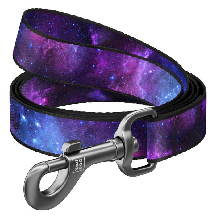Поводок для собак WAUDOG Nylon "NASA21" S 15 мм х 122 см (4901-0148)