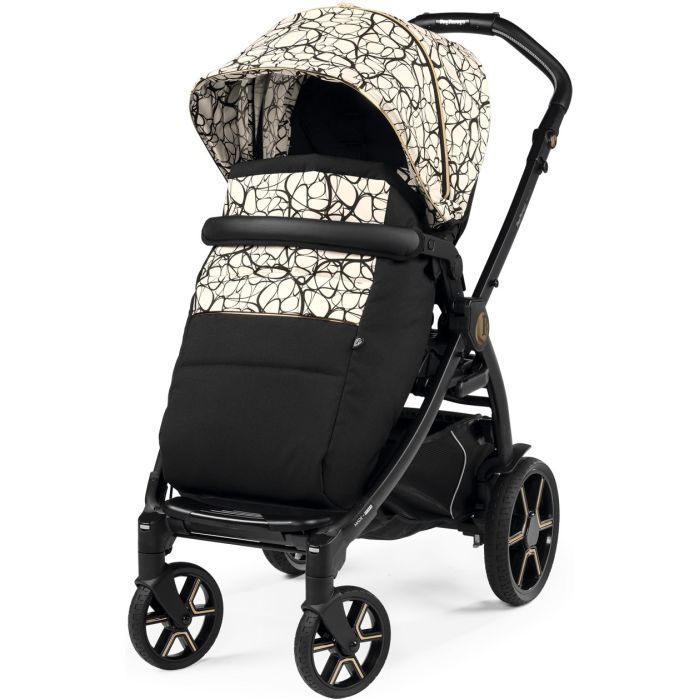 Коляска Peg-Perego 3 в 1 Book Grafic Gold Lounge Графічне золото (2000000130569) (PACK-BOOK31LG00002) зображення 3