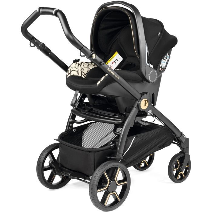 Коляска Peg-Perego 3 в 1 Book Grafic Gold Lounge Графічне золото (2000000130569) (PACK-BOOK31LG00002) зображення 4
