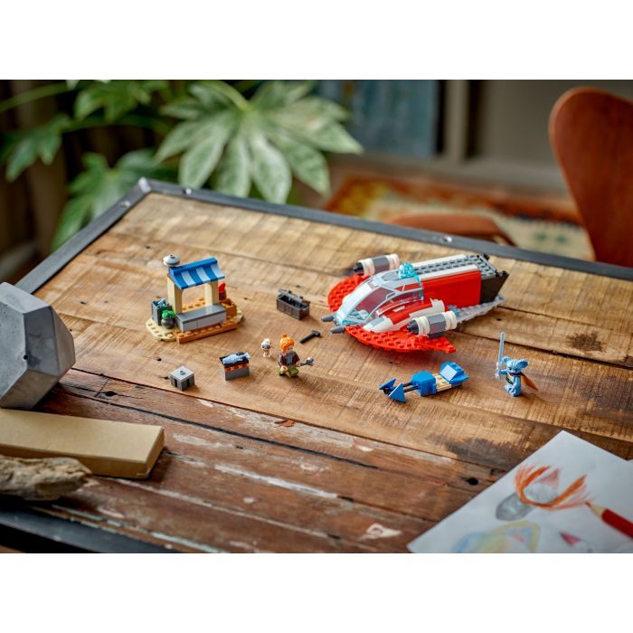 Конструктор LEGO Star Wars Багряный огненный ястреб 136 деталей (75384) изображение 12