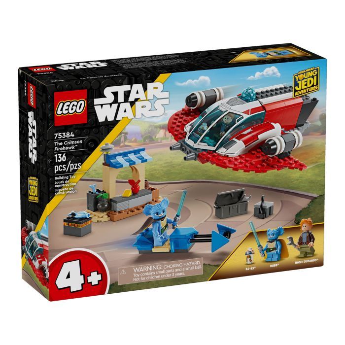 Конструктор LEGO Star Wars Багряный огненный ястреб 136 деталей (75384)