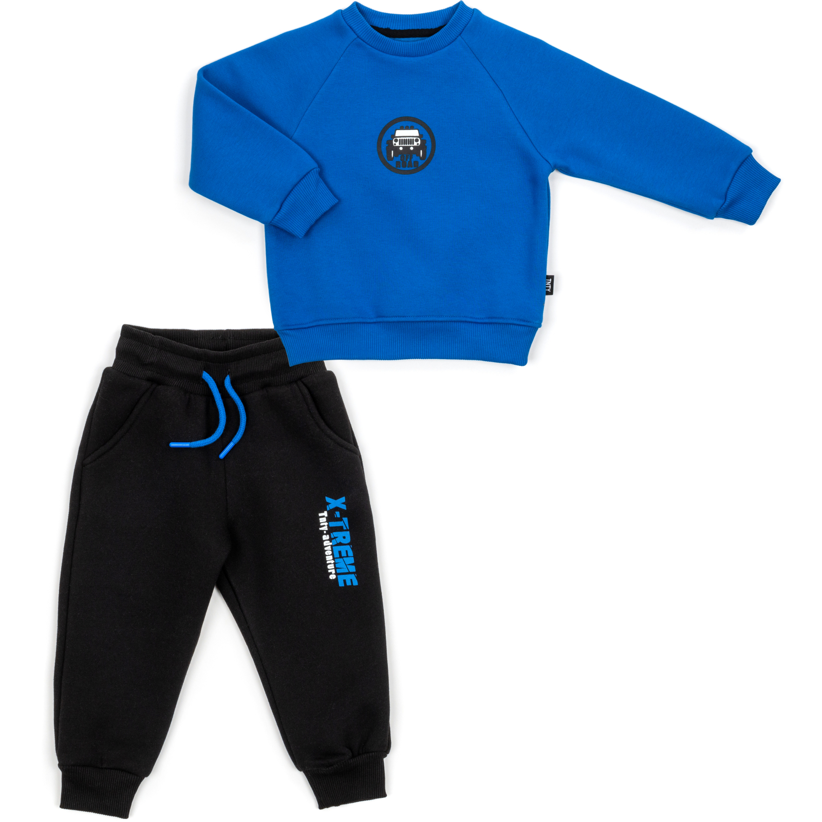 Спортивний костюм Toontoy флісовий (24293-116B-blue)