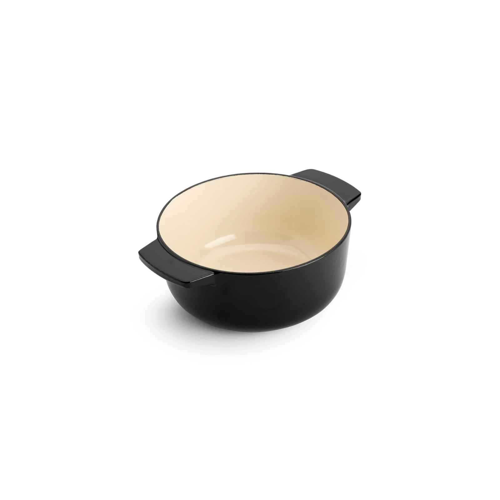 Каструля KitchenAid чавунна з кришкою 3,3 л Мигдалевий крем (CC006056-001) зображення 4