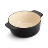 Каструля KitchenAid чавунна з кришкою 3,3 л Чорна (CC006058-001) зображення 4