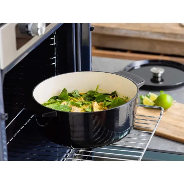Каструля KitchenAid чавунна з кришкою 3,3 л Червона (CC006057-001) зображення 7