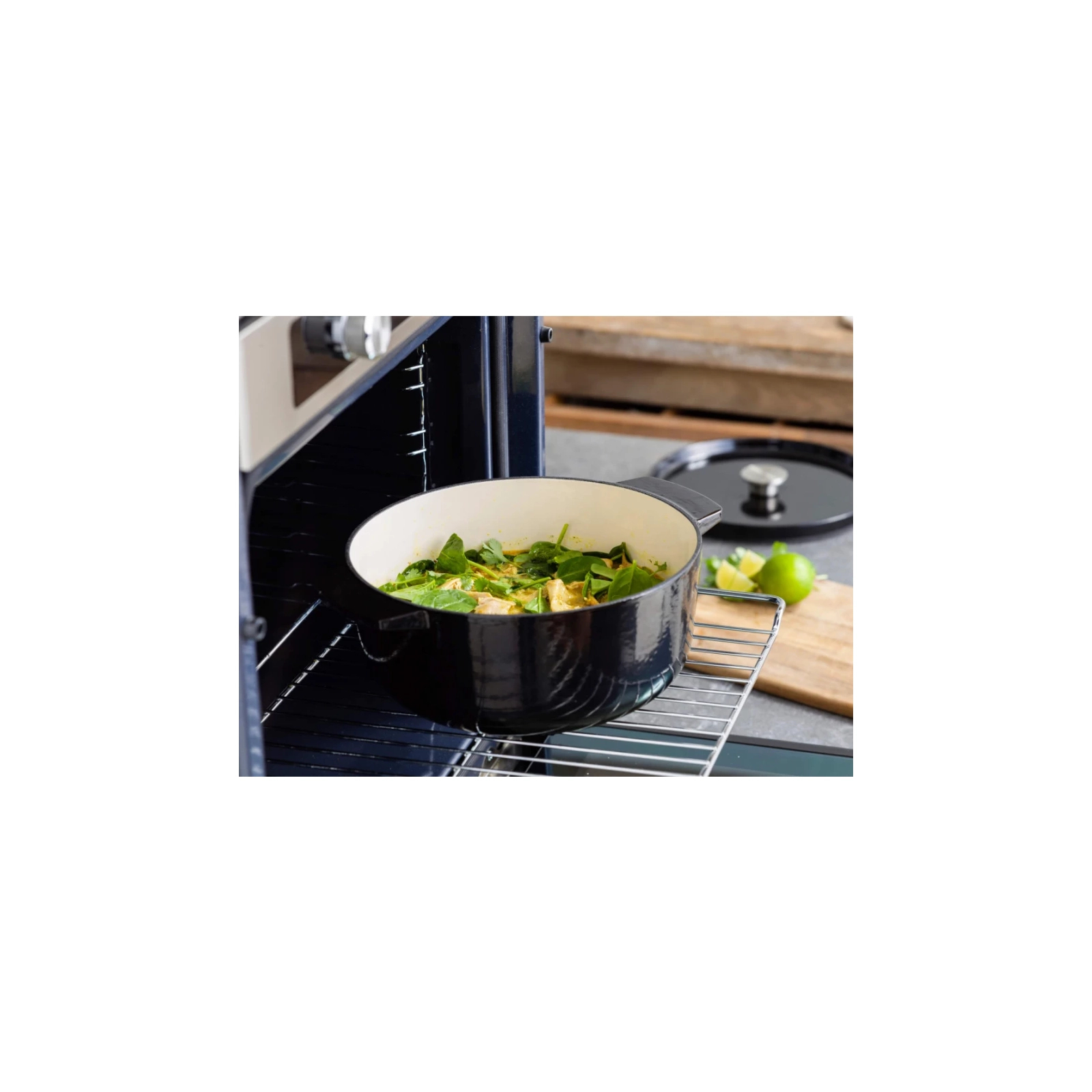 Каструля KitchenAid чавунна з кришкою 3,3 л Фісташкова (CC007433-001) зображення 7