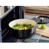 Каструля KitchenAid чавунна з кришкою 3,3 л Чорна (CC006058-001) зображення 7