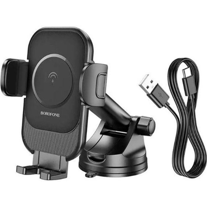 Универсальный автодержатель BOROFONE BH203, Black, Box (35060 / BH203) изображение 4