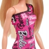 Лялька Barbie Супер стиль Блондинка у брендованій сукні (HRH07) зображення 5