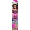 Кукла Barbie Супер стиль Блондинка в брендированном платье (HRH07) изображение 6