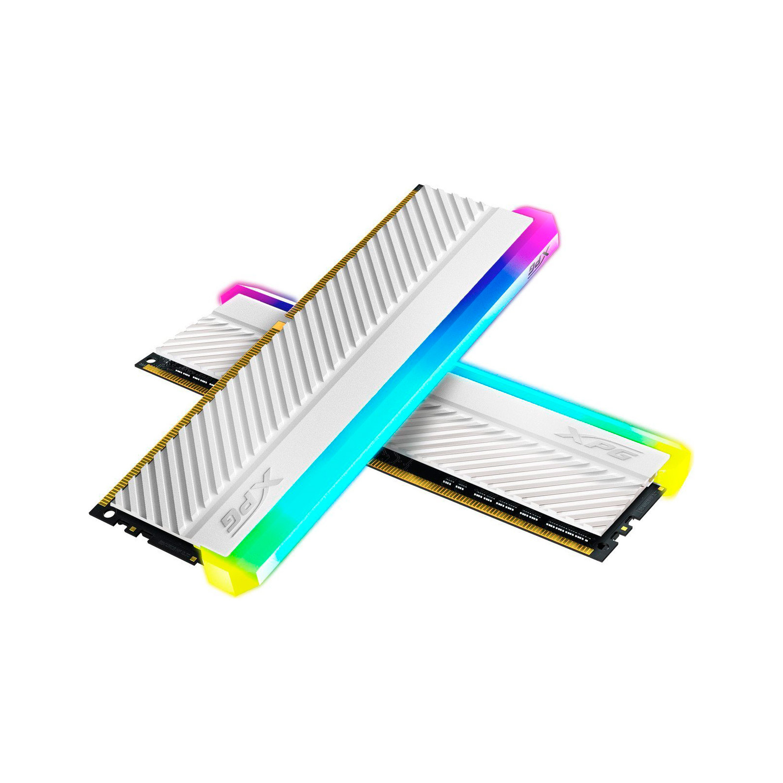 Модуль памяти для компьютера DDR4 32GB (2x16GB) 3600 MHz XPG Spectrix D45G RGB White ADATA (AX4U360016G18I-DCWHD45G) изображение 4