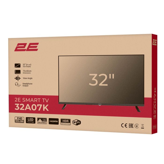 Телевизор 2E 32A07KW (2E-32A07KW) изображение 2