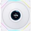 Кулер для корпуса Lian Li TLLCD 120-3, White Cooler (G99.12TLLCD3W.00) изображение 3