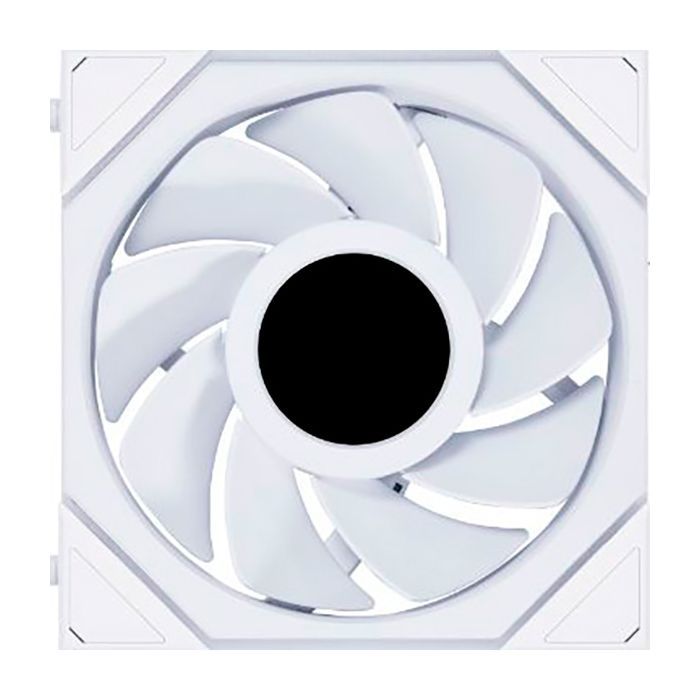 Кулер для корпуса Lian Li TLLCD 120-3, White Cooler (G99.12TLLCD3W.00) изображение 7