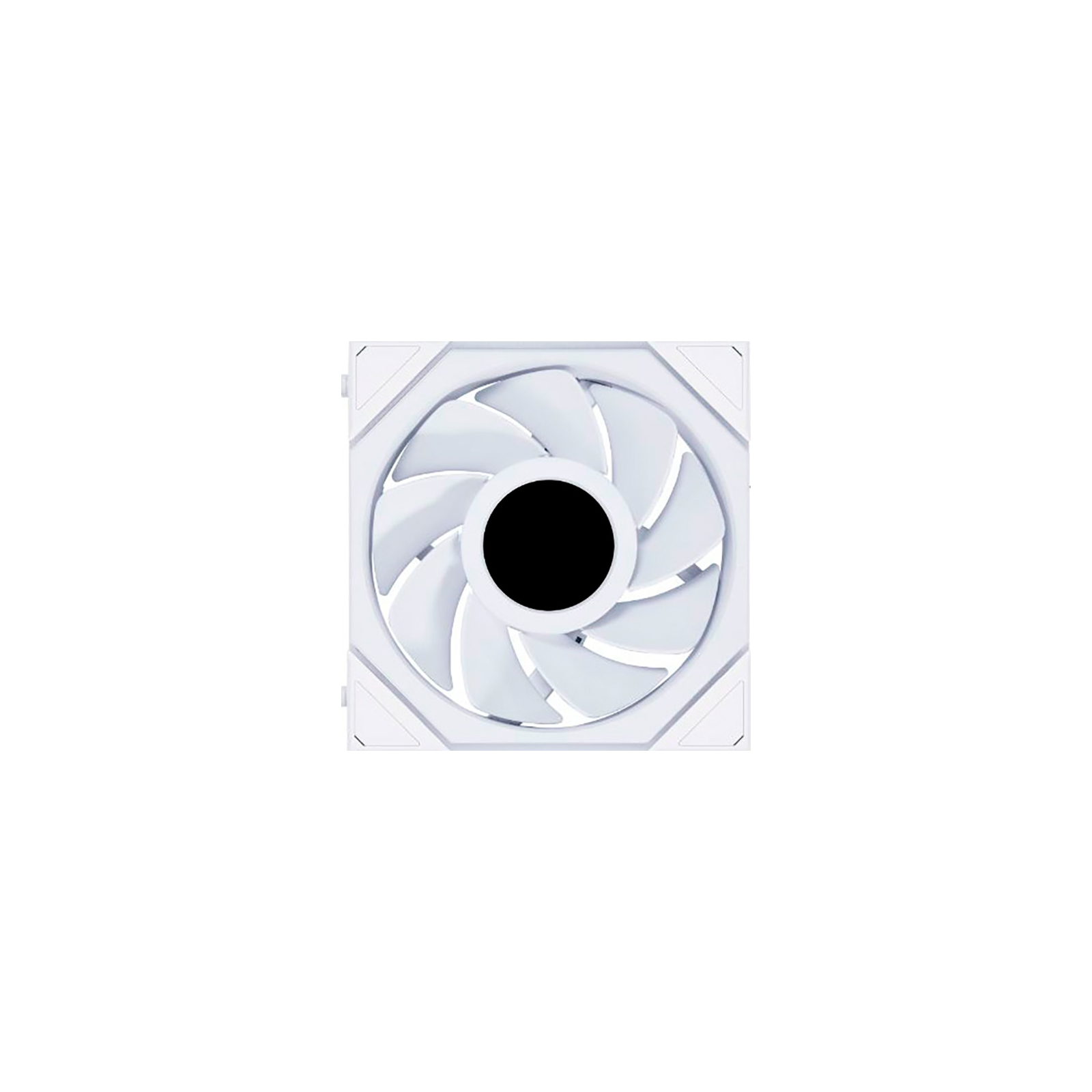 Кулер для корпуса Lian Li TLLCD 120-3, White Cooler (G99.12TLLCD3W.00) изображение 7